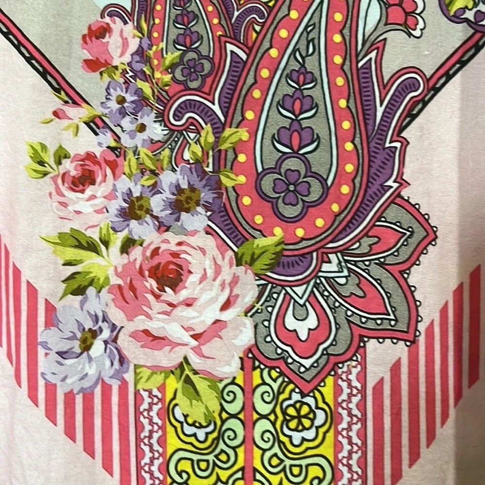 Thread & Motif long sleeved, long blouse. Size Large. - Picture 4 of 9